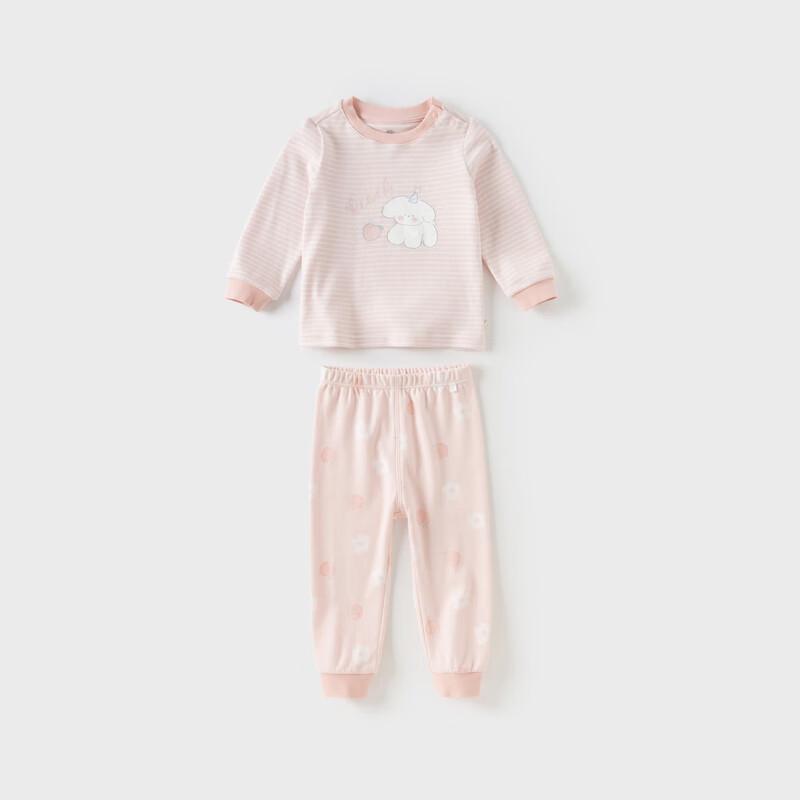 Girls' Cotton Thermal Pajama Set