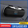 Car Sun Visor Glasses Case For Mazda CX-4 CX-5 Mazda 6 Sunglasses Storage Box Organizer Interior Accessories
