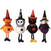 Halloween Decoration Witch Pumpkin Black Cat Round Belly Pendant Haunted House Plushy Halloween Accessorie Party Favor Xmas Gift