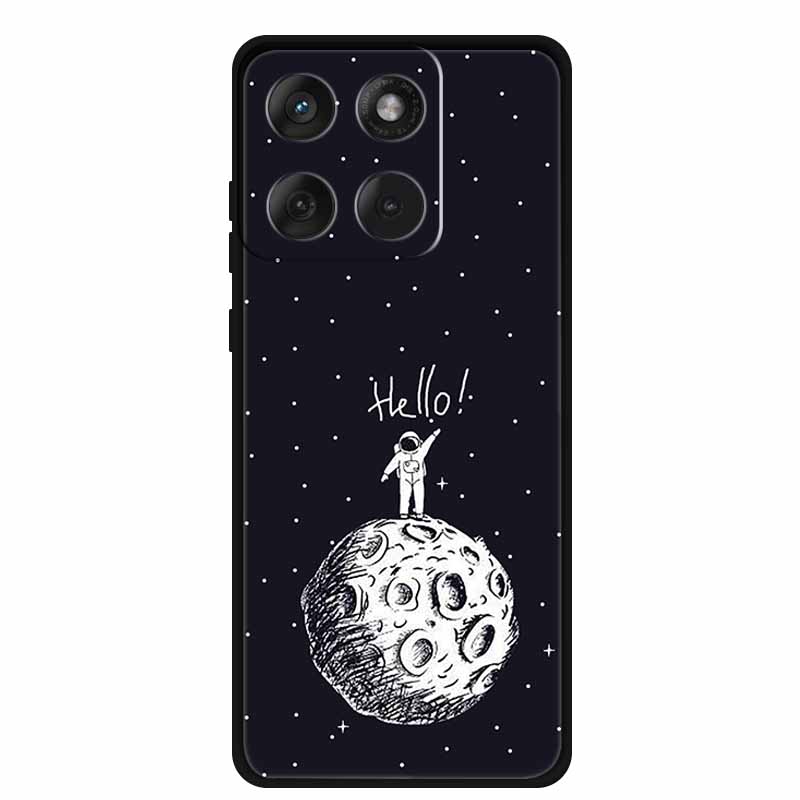 Phone Case For Motorola Edge 70 5G 2025 Back Cover Case Black Silicone Soft Funda Para For Motorola Moto X70 Air 5G Case Coque