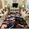 Tokio Hotel Rock Band Area Flannel Rug 3D Print Bill Tom Kaulitz Non Slip Soft Carpet Living Room Bedroom Home Decor Rock Gift