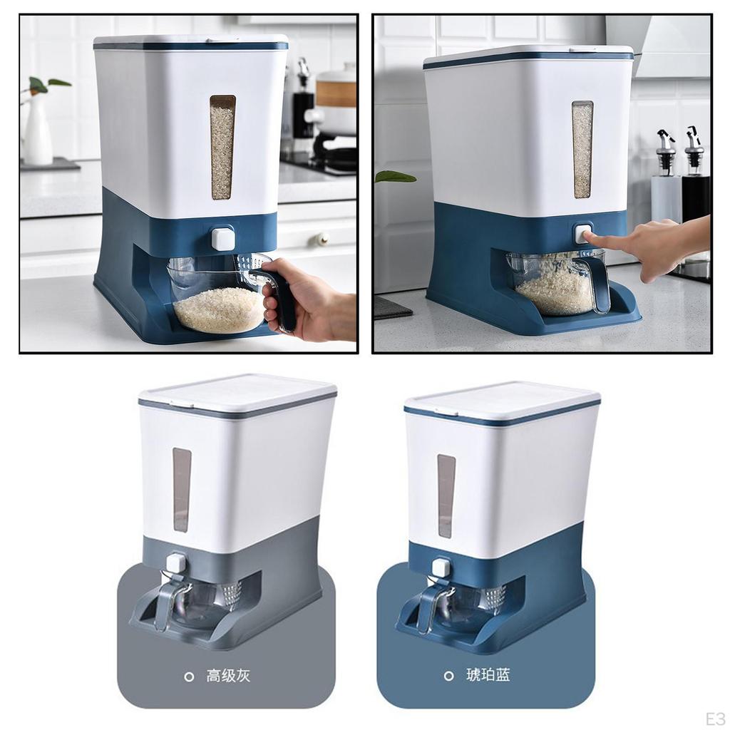 Lebensmittelaufbewahrungsbehälter, Haushalts-Getreidefass und Reisbox, Spender