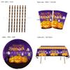 New Halloween Theme Disposable Tableware Set With Plates Cups Napkins And Tablecloth Cute Style