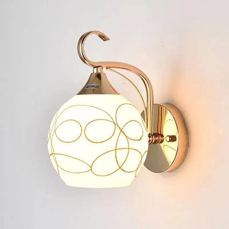 

E27 Бра хрустальный настенный светильник простой и креативный прикроватный настенный светильник для спальни хрустальные светильники для домашнего освещения декоративная лампа