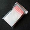 100pcs/pack Small Zip Lock Plastic Bag Reclosable Transparent Bag Shoe Bag Vacuum Bag Poly Clear Bags Thickness 0.05mm KTY