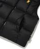 Wacky Willy Solid Ripstop Down Vest Black