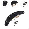 ,Bass Switch Control Plate, Bass Wiring Harness Plate Set, Panel ,Replacements, 1 Tone 2 Volumes