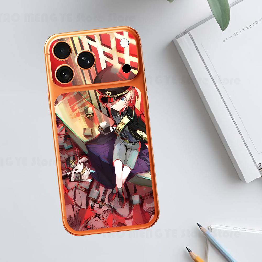MILGRAM H-Haruka Yuno For Iphone 17 Pro ProMax Back Protective Decorative Sticker Back Cover