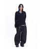AAKAM Layered V-Neck Knit (Black)
