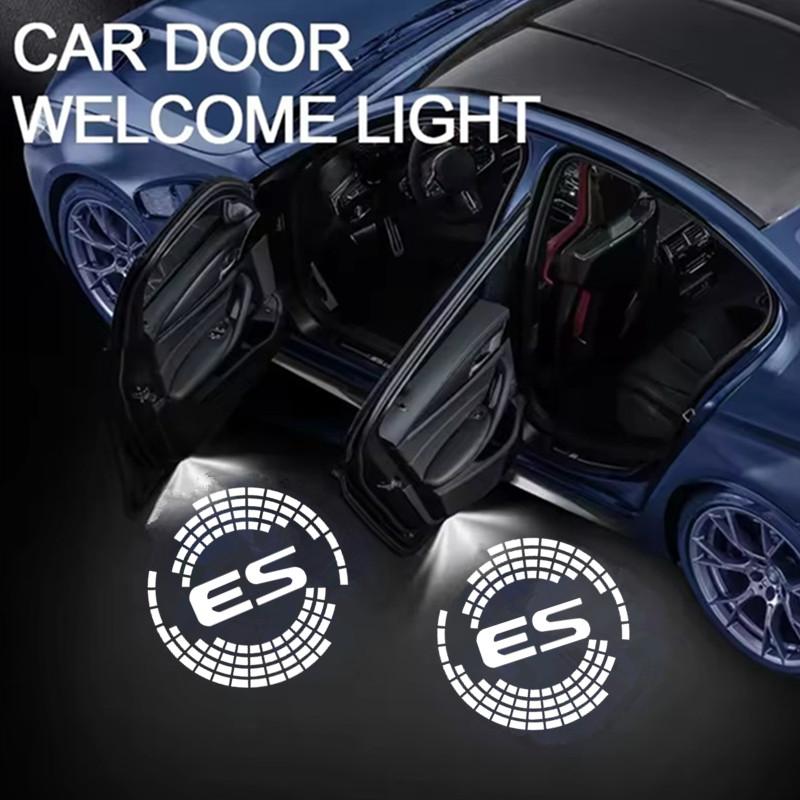 

LED Car Logo Projector Lamp Door Welcome Ghost Shadow Light Accessories For Lexus ES 2006-2017 ES200 ES300 ES330 350 400 430 2PCS