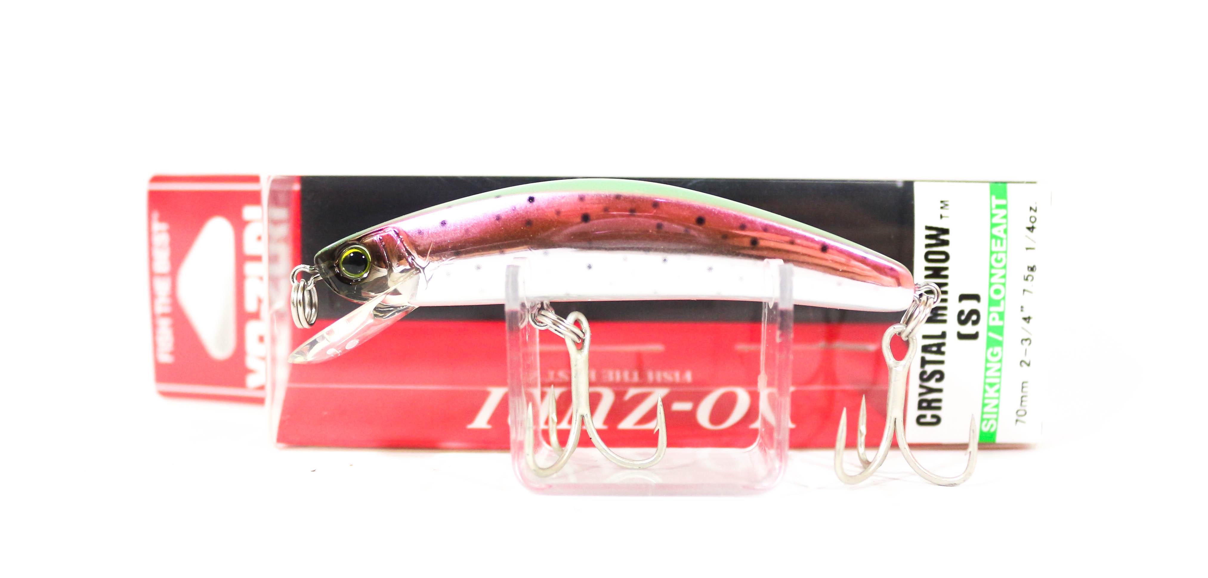 

Yo Zuri Crystal Minnow S 70 мм Тонущая Приманка R1127-HNM (0360)