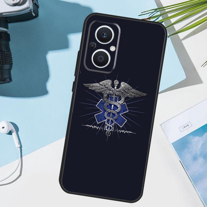 Emergency Medical Star of Life Cover For OPPO Reno 13 F 10 11 12 14 Pro 11F 12F 14F 7 8 Lite OPPO Find X9 X8 X5 X6 Pro Case