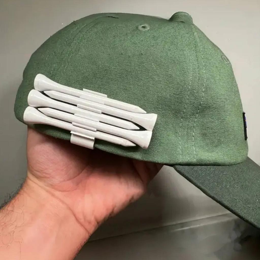 Golf Tee Hat Brim Clips Portable Golf Tee Clip Light weight Sport Accessory Organizer Clamp for Sport Boys Enduring