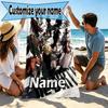 Custom Name Personalized Final Fantasy Print Beach Towel, for Trip Camping Beach Party Home Decor, Birthday Gift for Family & Friends