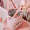 Sanrio Hello Kitty My Melody Cinnamoroll Cute Kawaii Lunch Box Handbag Lunch Bag Aluminum Foil Thickened Insulated Bag Meal Bag