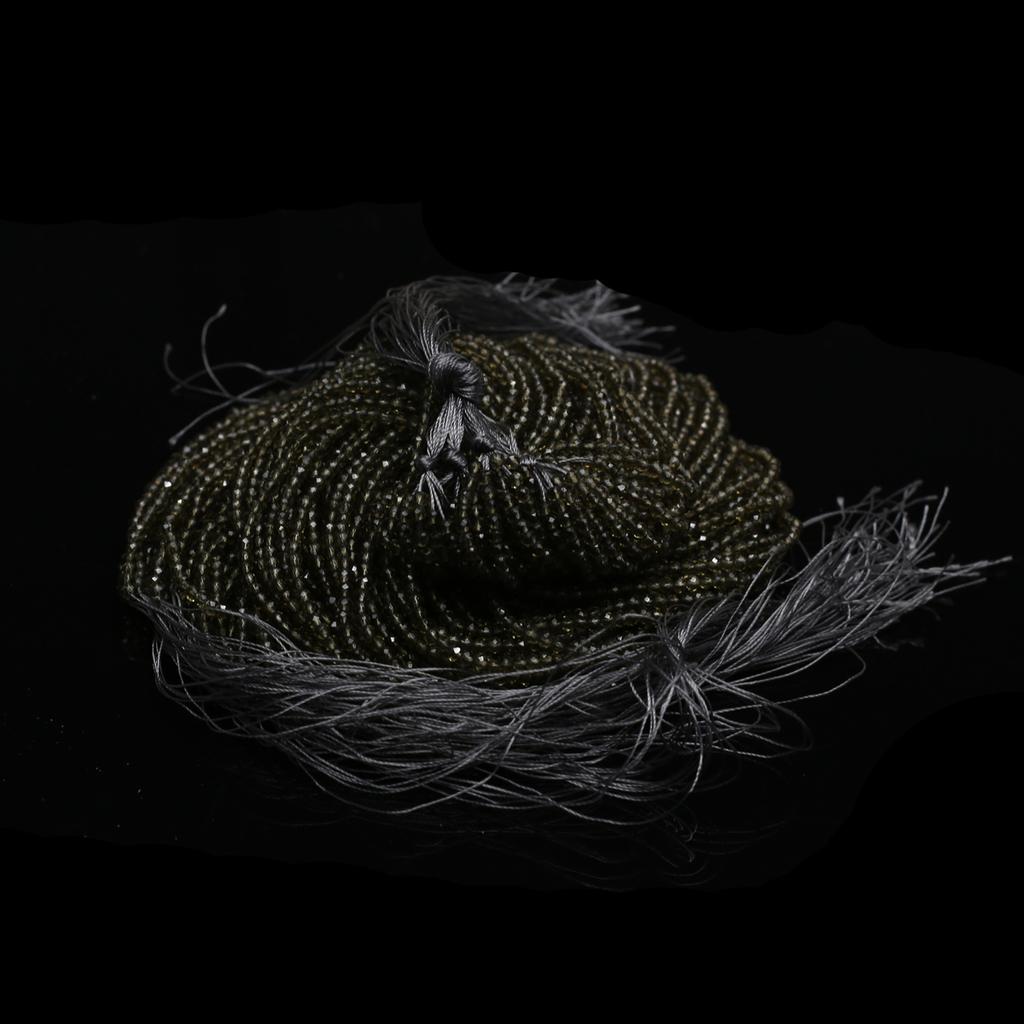 Lot de 10 perles d'espacement en pierre naturelle de spinelle pour la fabrication de bijoux, bricolage, Saint-Valentin, Nouvel An, Noël, artisanat, couture, 38 cm