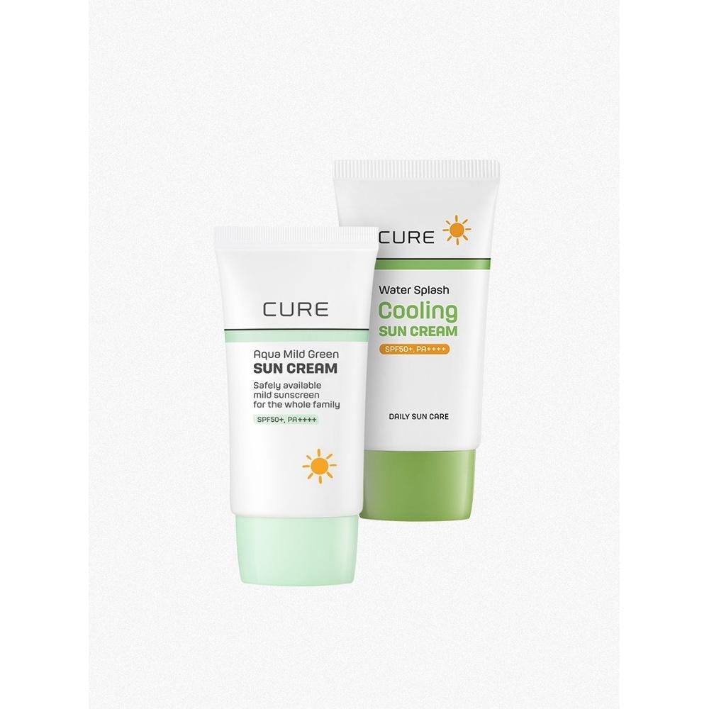 Kim Jeong Moon Aloe Cure Aqua Mild Green Sun Cream (40ml)