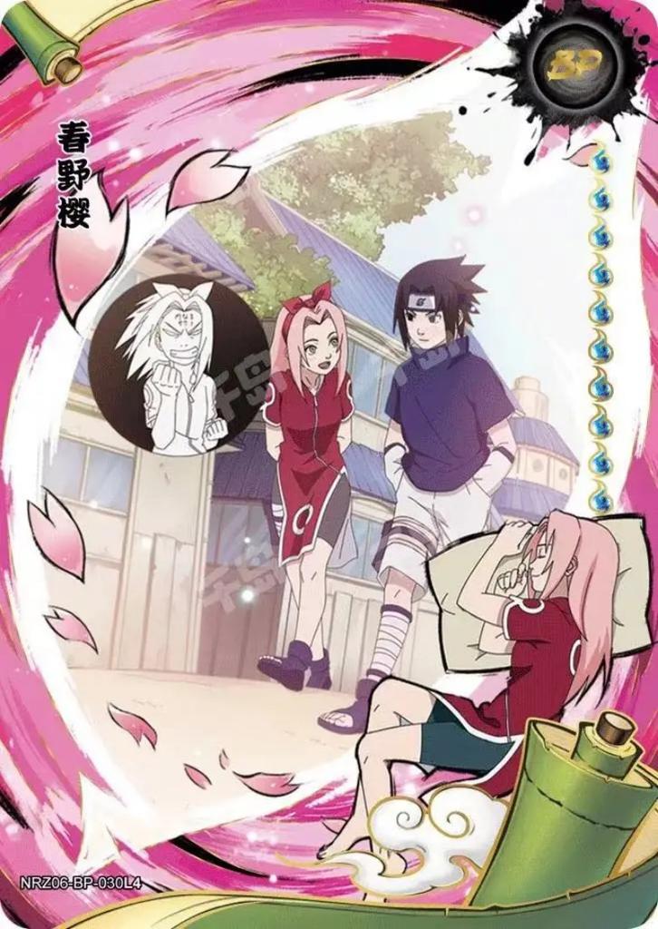 Genuine Kayou Naruto BP Card 1-34 Series Tsunade Naruto Namikaze Minato Hyuga Hinata Rare Anime Collection Cards Gifts Toys