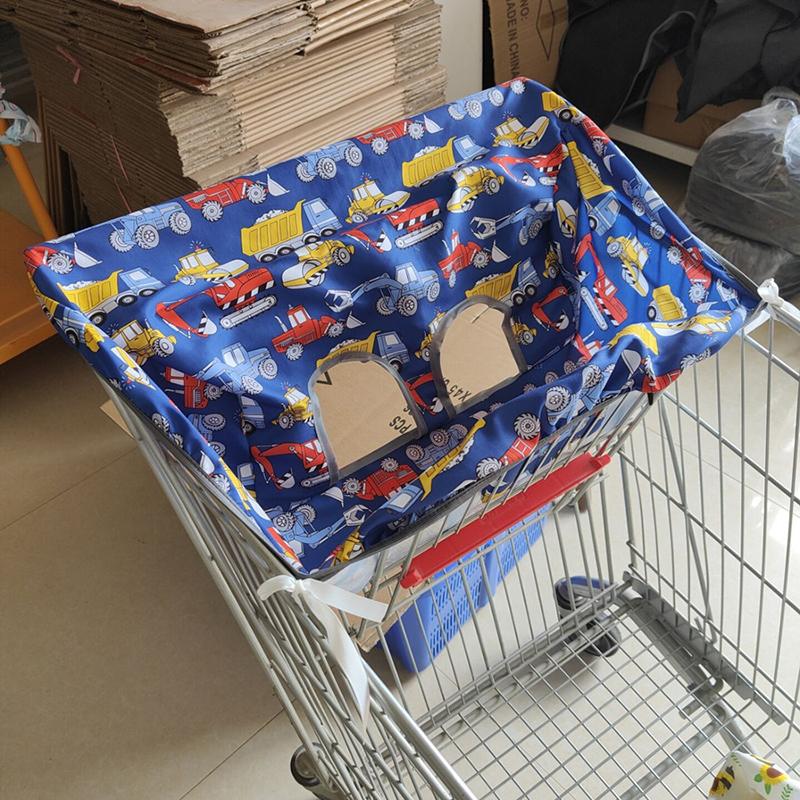 Children Supermarket Grocery Shopping Cart Cover Baby Seat Pad Anti-Dirty Waterproof Covers Kids Portable Traveling Seat Cushion
