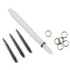 100PCS Stainless Steel Dart Rod Protective Ring Rod Lock Dart Accessory