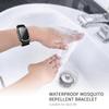 Ultrasonic Fly Repelling Bracelet USB Charging Anti Fly Repelling Wristband Adjustable Length Suitable For Adults And Kids Black