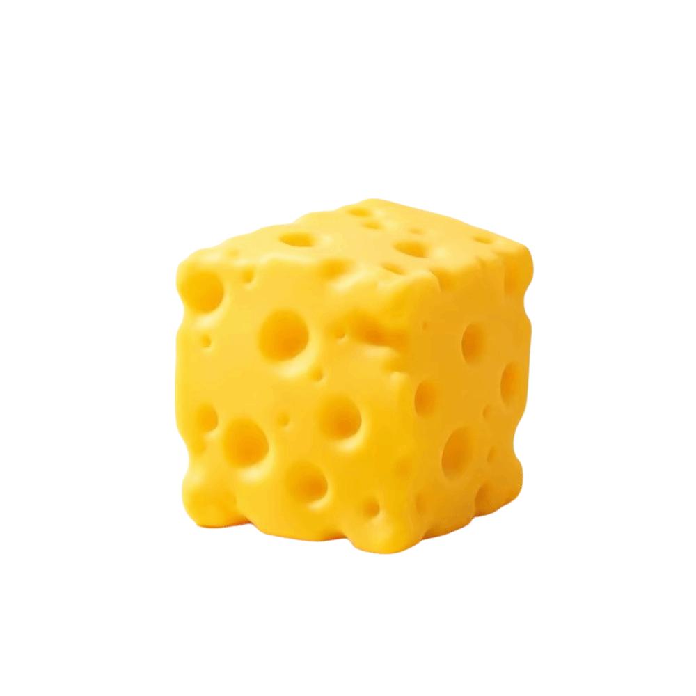 Moldable Cheese Block Squishy Toy Hand Relax Cheese Slow Rebound Toy Children's Gifts