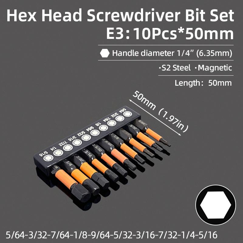 Sechskant-Inbusschlüssel-Schraubendreher-Bit-Set, magnetisch, Kreuzschlitz, Torx, Pflaume, manipulationssichere Bohrer, Schraubendreher, Handwerkzeuge