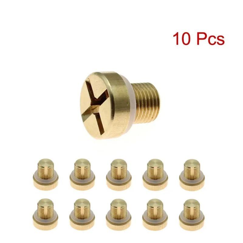 5/10pcs Coolant Expansion Tank Bleeder Screw For BMW E36 E39 E46 Mini Cooper Water Tank Return Pipe 17111712788 11537793373