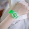 SmileSolar Solar Travel Cafe Collaboration Model Green Q&Q Watch, Analog, Solar, "Gensui" R02A-508VK,