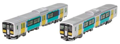 TOMYTEC Railway Collection, JR Kiha E131 & E132 Series, Suigun Line, 2-Car Set, Diorama Supplies, 336358