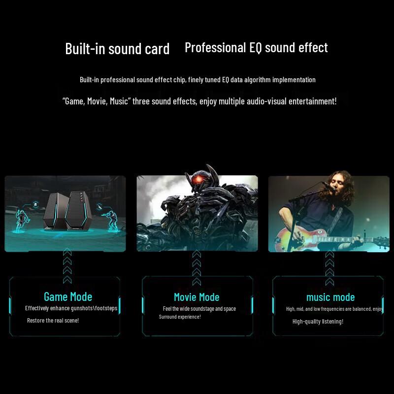 Edifier G1500 Gaming Desktop Speakers CN Plug (adapter Included)