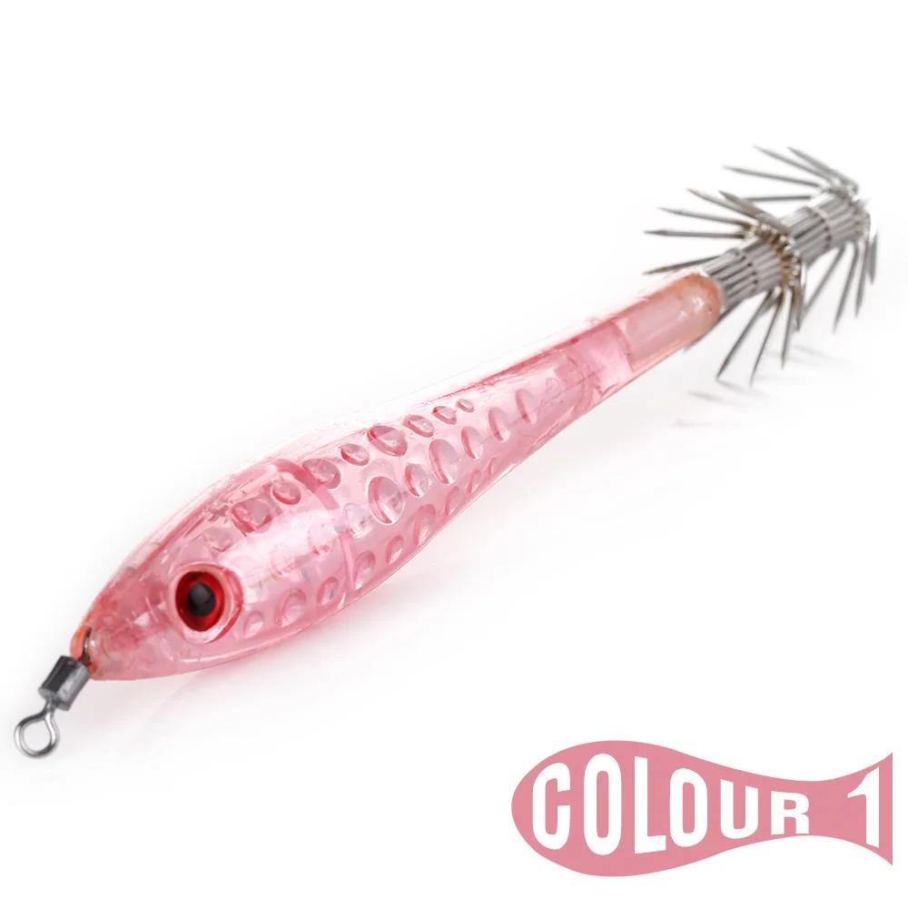 Squid  Fishing 5pc Lure 10cm 6g Fishing Baits 28 Hook Strong Hard Fishing Lures Hooks Fishing Tools for Squid