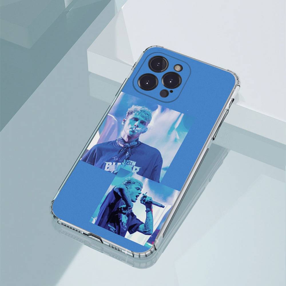 M-Machine Gun Kelly Phone Case For iPhone11,12,13,14,15,16,17,Plus,Pro,Max,Plus,Transparent Cover