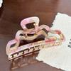Fashion-forward Hair Claw Clip Featuring Elegant Lines For Effortless Style In Multiple Color Options