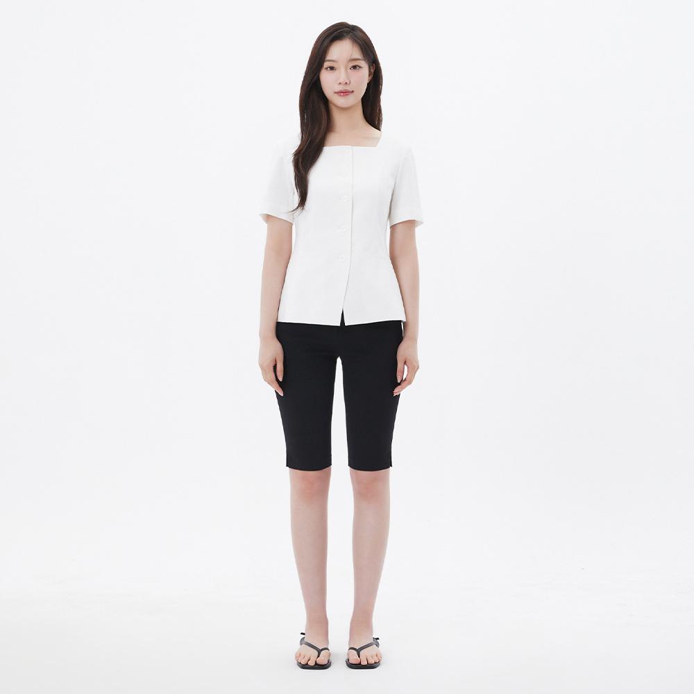 PLASTIC ISLAND Knee-Length Capri Pants Ps2Wp568
