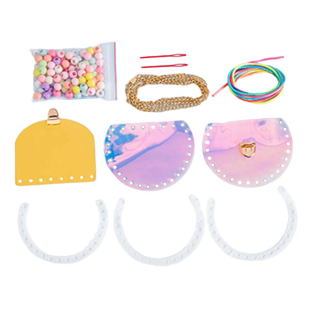 DIY Children Handmade Shoulder Bag Making Set Creative Purse Making Supplies