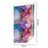 Ink Wallpaper Violet, Purple and Blue for Living Room and Bedroom 50x1000