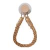 Yousheng Twine Toilet Roll Holder Wall-Mounted Toilet Paper Holder Rustic Twine Rope Paper Roll Dispenser for Bathroom Organization