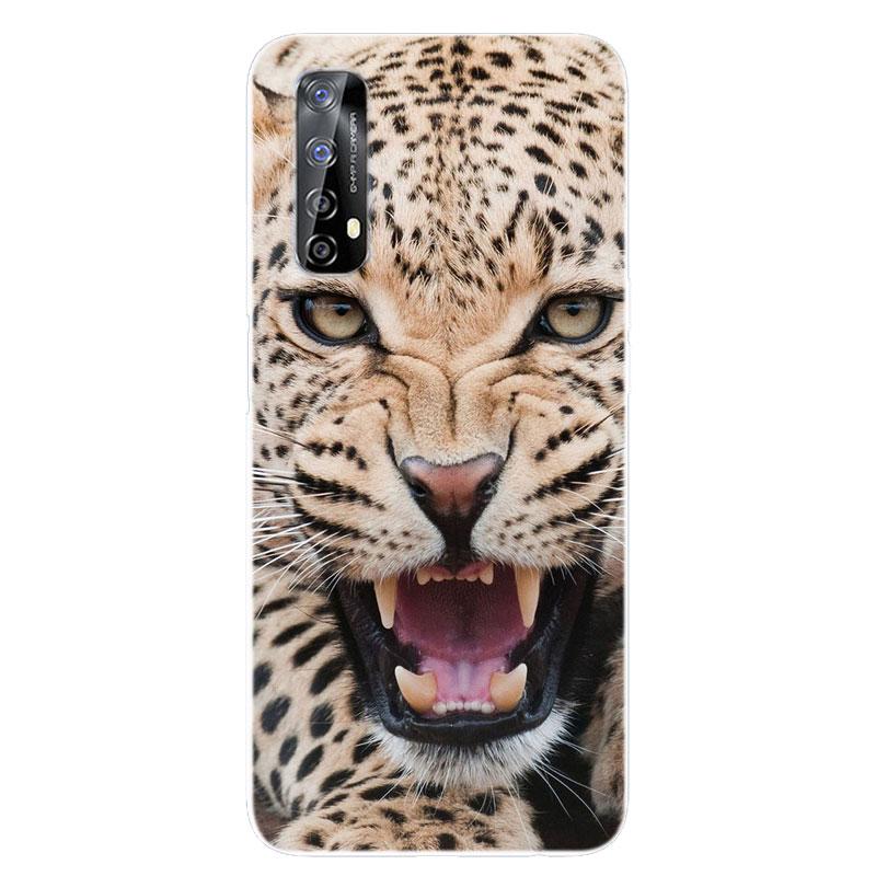 For OPPO Realme 7 Case RMX2151 Bumper Silicone TPU Soft Phone Cover For OPPO Realme 7 RMX2155 Realme7 Case Cartoon Fundas Coque