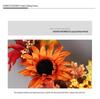 Autumn Maple Leaf & Sunflower Wreath: Perfect for Thanksgiving & Halloween Decor