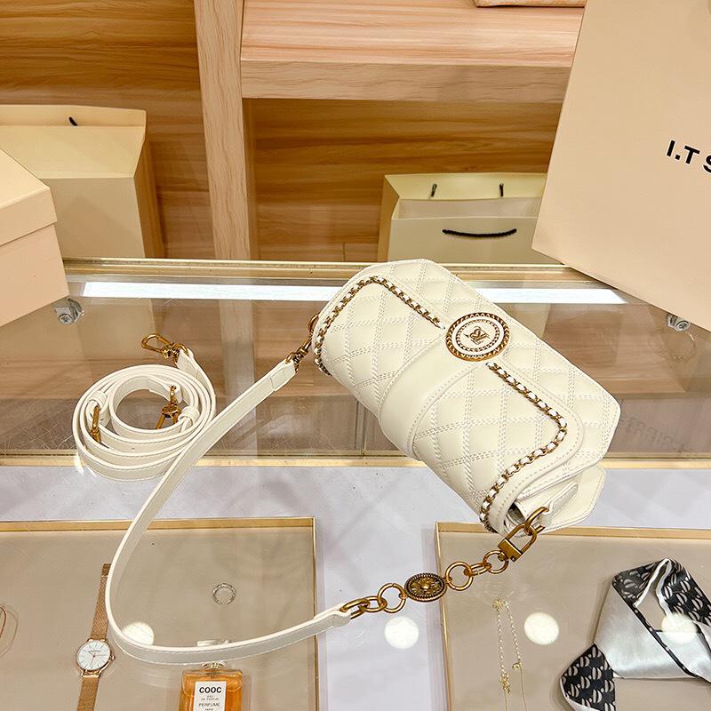 Bani Princess 2024 High-End Argyle Chain Shoulder & Crossbody Bag