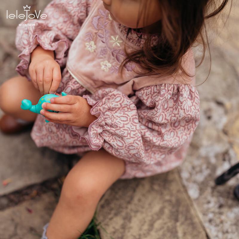 LELE JOVE Nordic Style Baby Girl Floral Romper