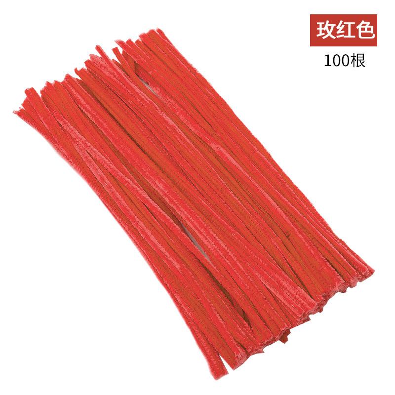 30cm Twist Pipe Cleaners 100 Pieces Soft Flexible Craft Sticks for DIY Projects and Decorations