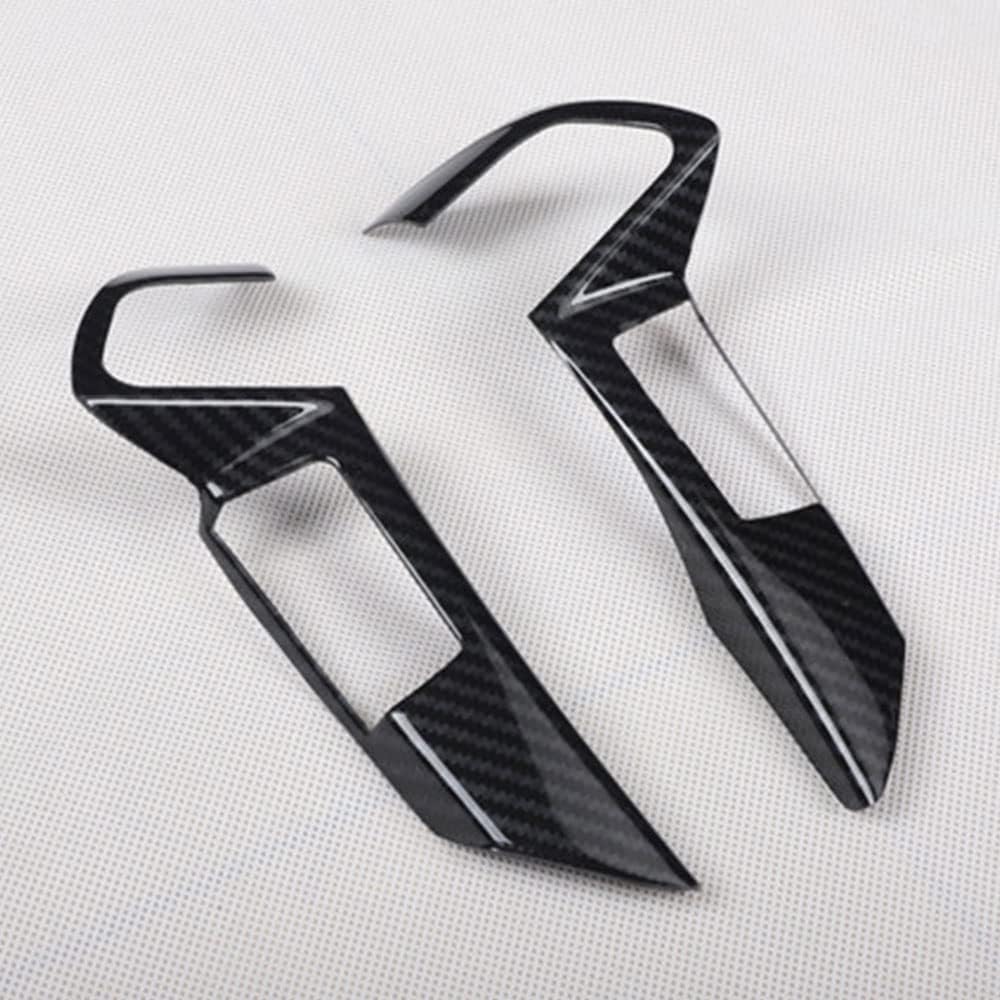 

for 2008 2009 2010 2011 2012 Honda Accord Carbon Fiber Style ABS Interior Steering Wheel Trim Cover 2pcs/Set (A) C