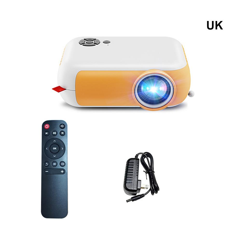 Portable Mini Projector Home Theater LED Videoprojector Kids Gift Beamer Compatible With HD Smart TV Box Support 1080P Movie