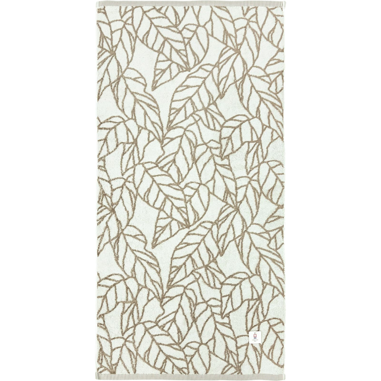 Полотенце Hayashi Bath 60 x 120 Imabari Refrain BO202726, прибл.. см, Полотенце, Лист, Коричневый,