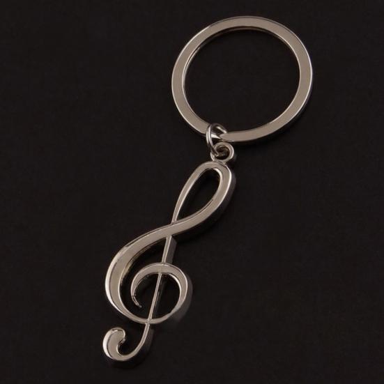 Pingente de Chaveiro Tema Musical Estilo Chaveiro Fone de Ouvido Pingente de Nota Musical Porta-Chaves Entusiastas de Esportes