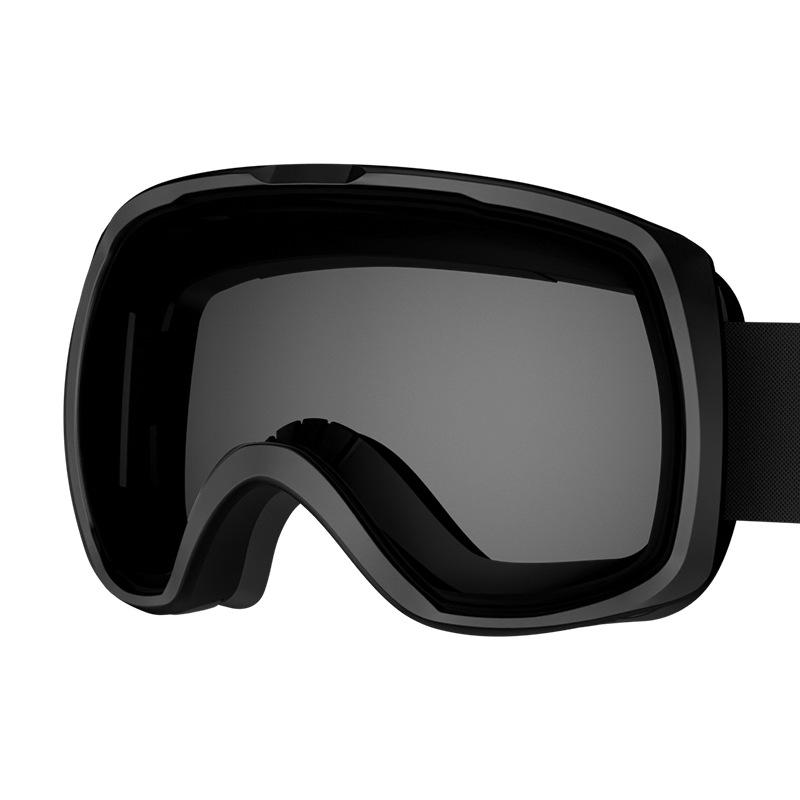 Unisex ski goggles with spherical lenses, windproof and anti-fog, essential protective eyewear equipment for snow sports