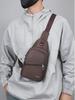 Waterproof Men's Korean Style Chest Bag - Oxford Canvas Shoulder Crossbody Backpack