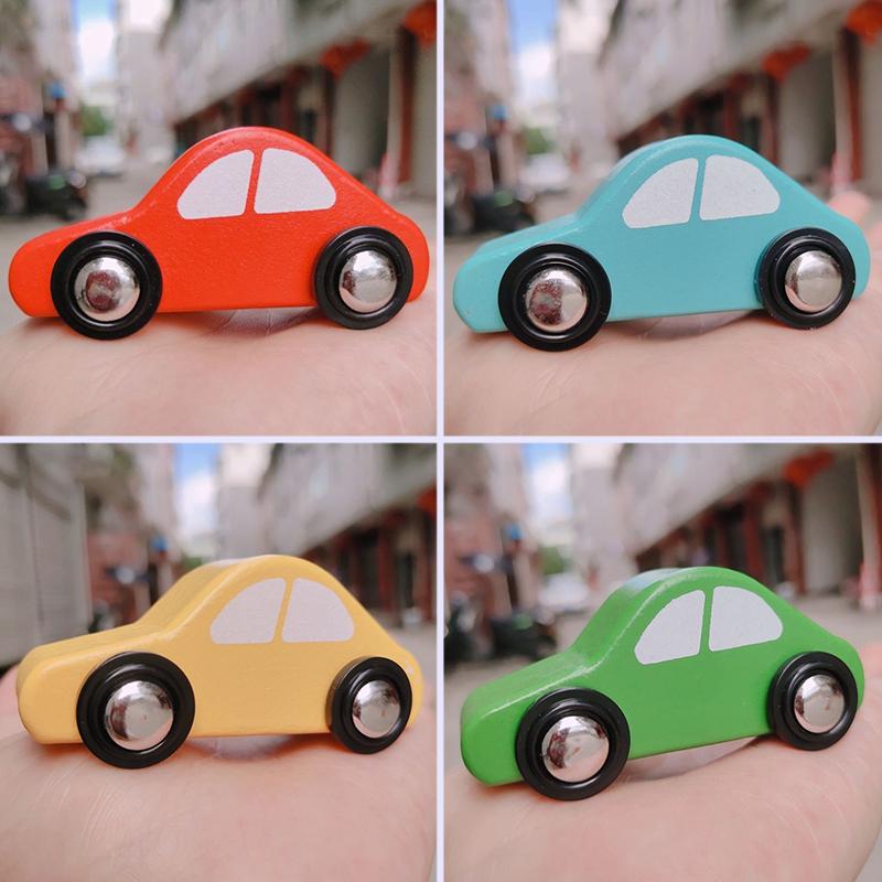Toys Model Race Car Car Car Vehicle Toys Wooden Gliding Ramp Mini Slide Track Games Replacement Colorful Fun for Children Boys